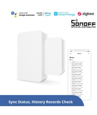 GloboStar® 80050 SONOFF SNZB-04-R3 – Zigbee Wireless Door-Window Security Sensor